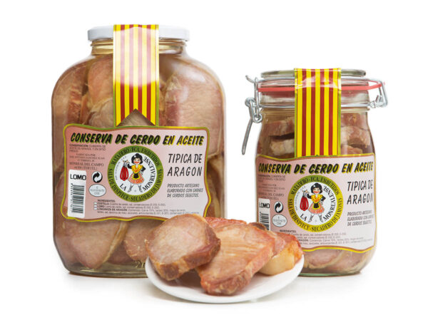 Producto Lomo en Conserva - La Monrealense