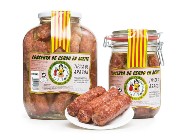 Producto Longaniza en Conserva - La Monrealense