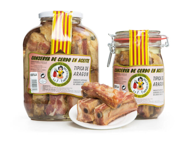 Producto Costilla en Conserva - La Monrealense